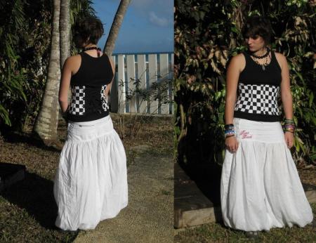Shoot avec son serre taille ^^