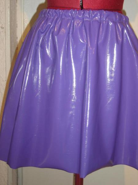 jupe vinyl violet (ancienne collection)